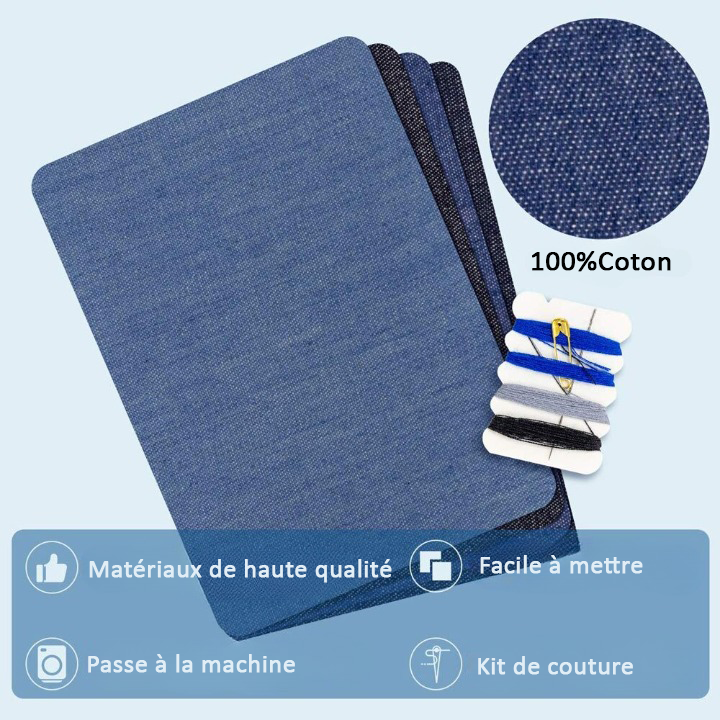Patchs de Réparation Denim