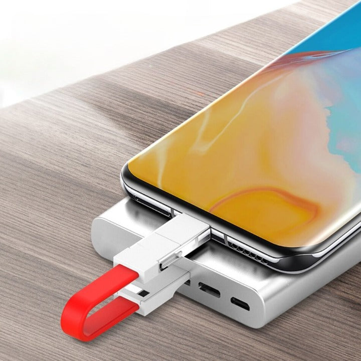 Câble Porte Clés 4 en 1