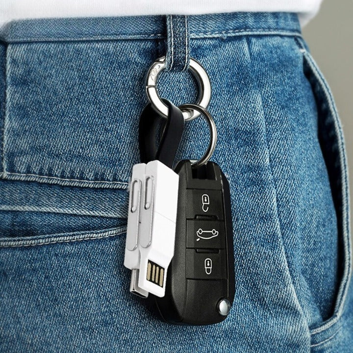 Câble Porte Clés 4 en 1