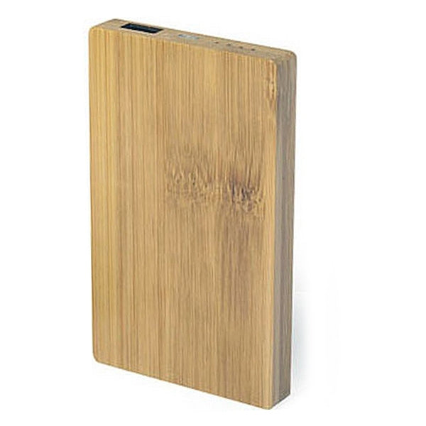 Batterie Portable en Bambou