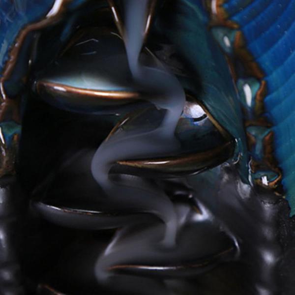 TOP VENTES - Bruleur d'encens en céramique + 50 cônes d'encens