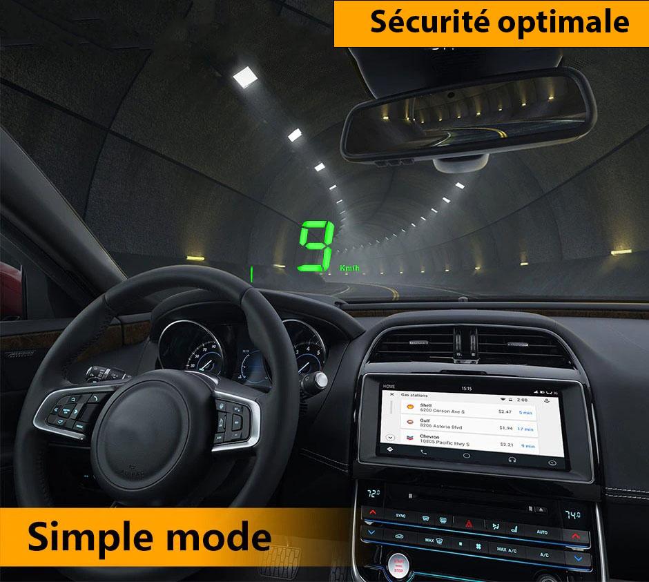 EXCLUSIVITE / Projecteur de vitesse