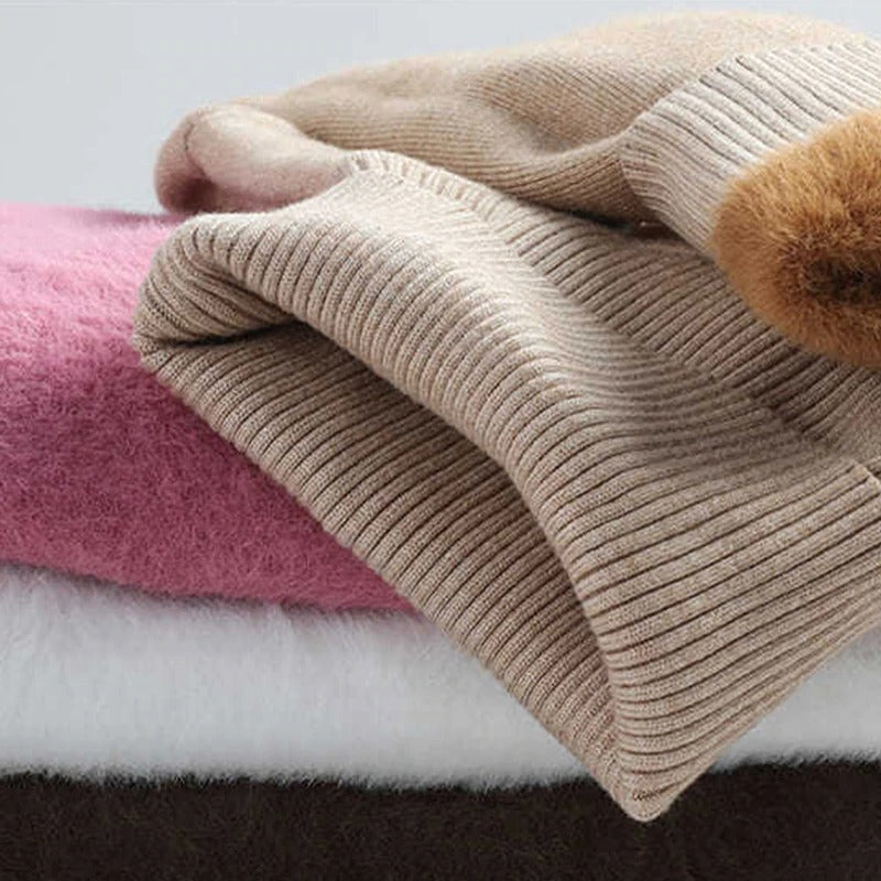 Col Roulé Fourré - Femme