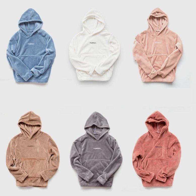 Pyjama en flanelle à capuche