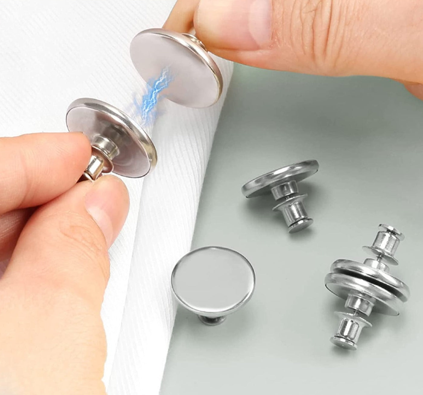 6x Boutons Magnétiques pour Rideaux