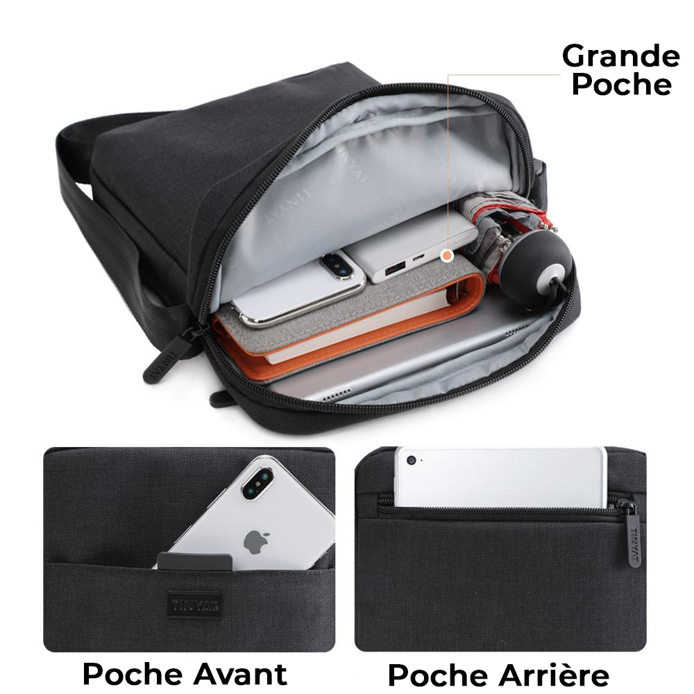 Sacoche Multi Poches pour Homme