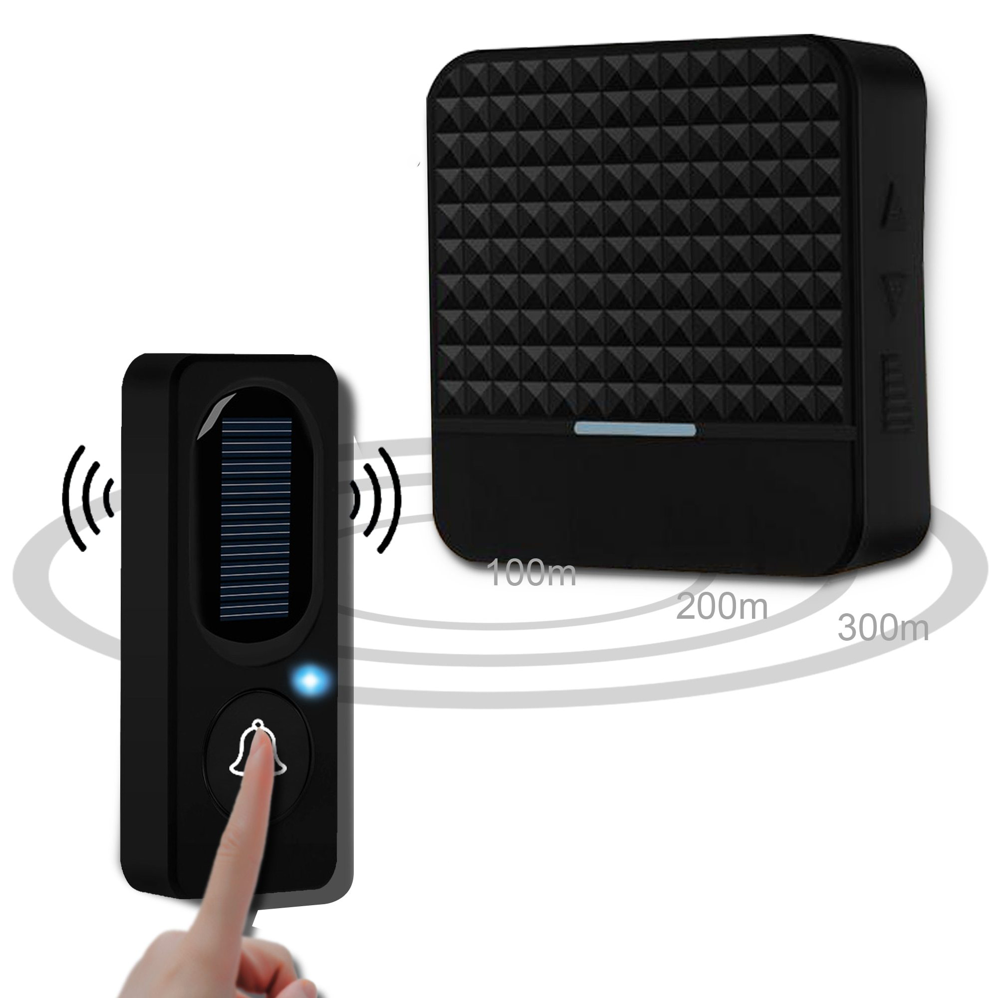 Sonnette solaire sans-fil