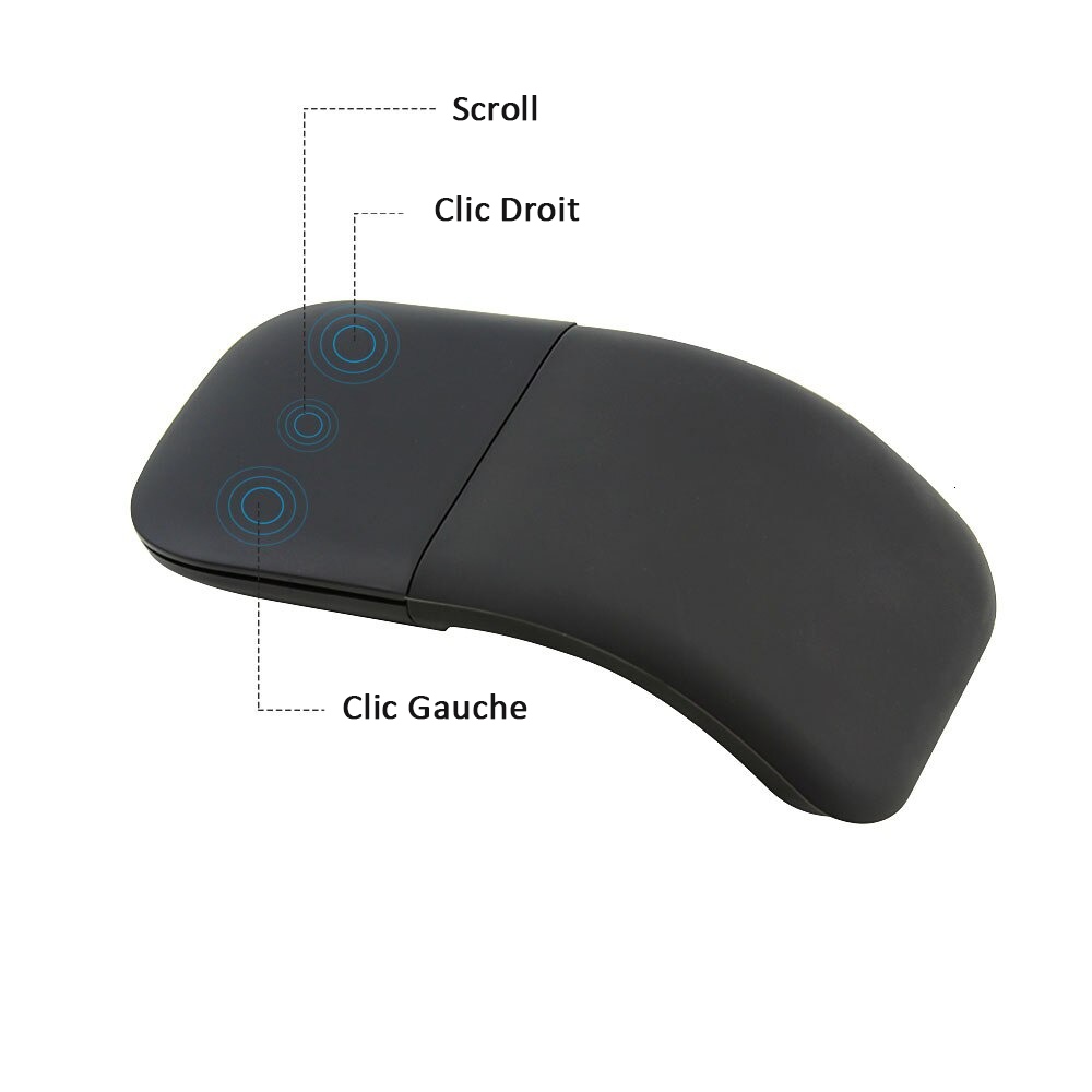Souris Ergonomique et Pliable