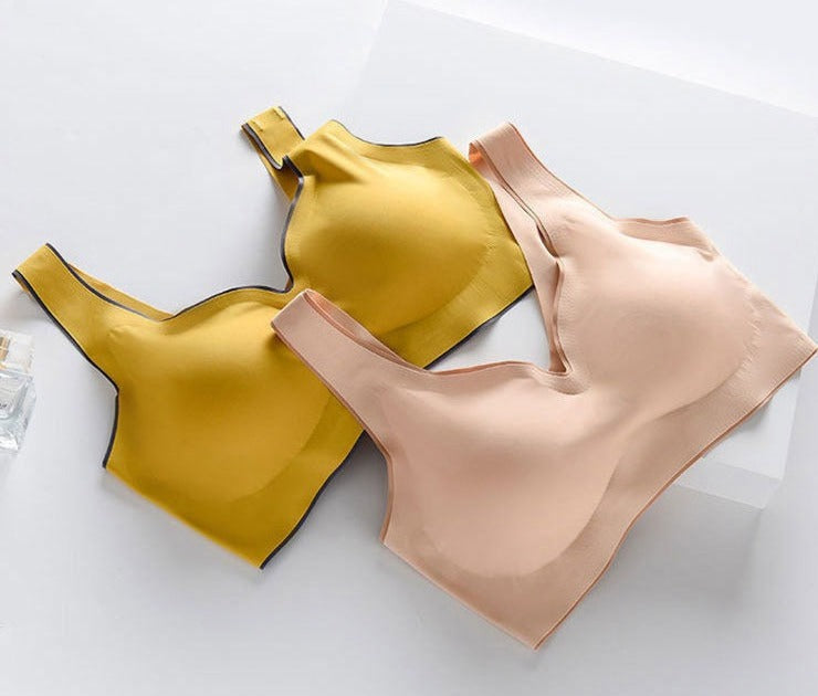 Lot de 3 brassières seconde peau en latex