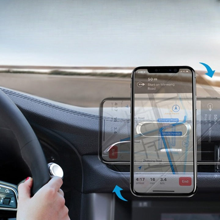 Support rotatif magnétique téléphone