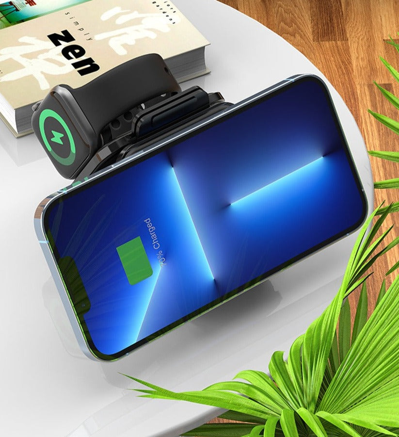 Chargeur à Induction Pliable et Magnétique