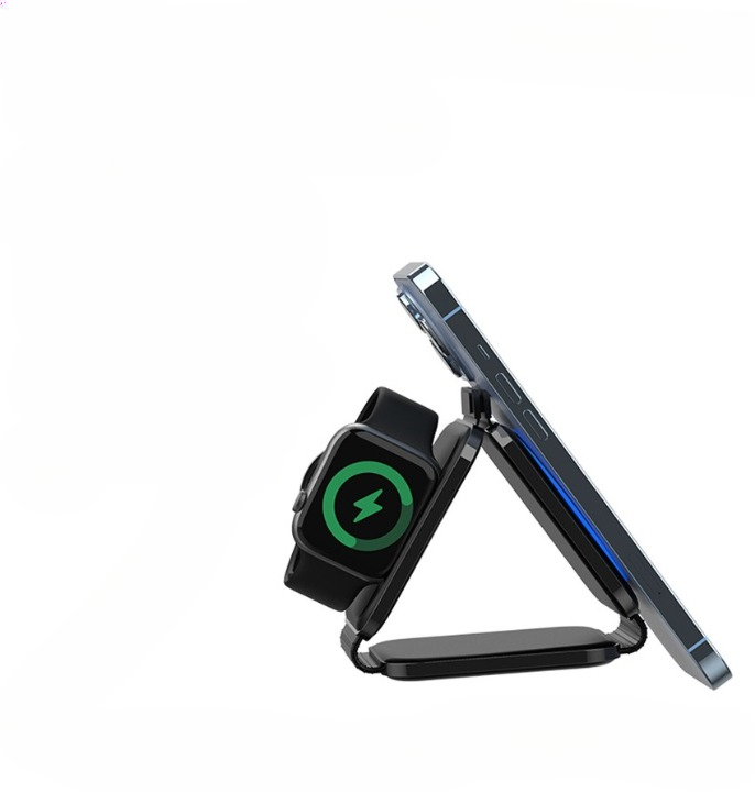 Chargeur à Induction Pliable et Magnétique