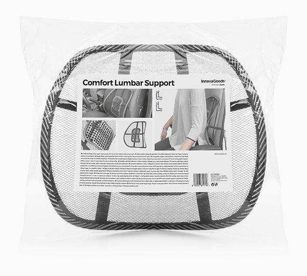 SUPPORT DORSAL PORTABLE RESPIRANT