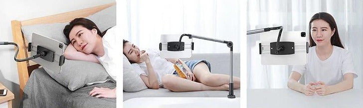 NOUVEAU I Bras Rotatif 360 - Support pour Tablette/Smartphone
