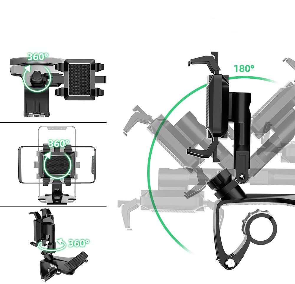 Support de téléphone rotation 360°