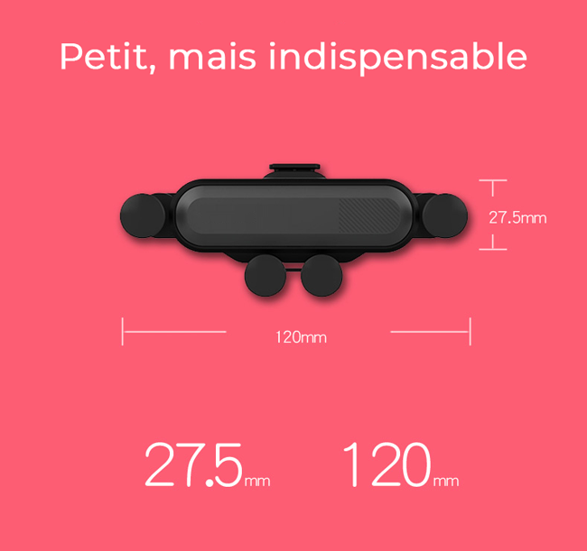 Support de Téléphone Magnétique pour Voiture