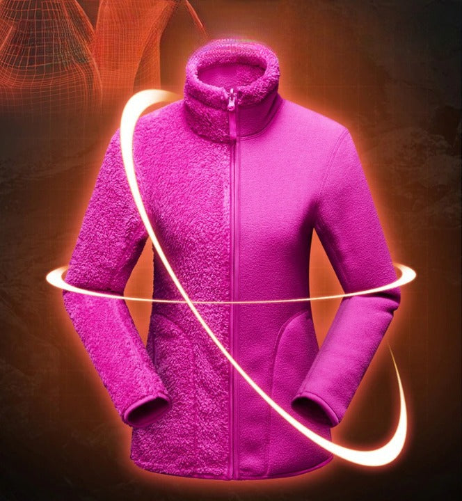 Polaire Réversible Fausse Fourrure