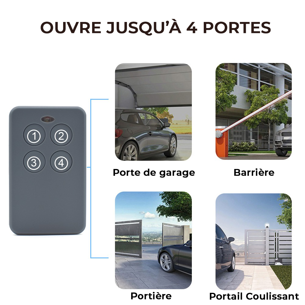 Télécommandes Portail Universelles