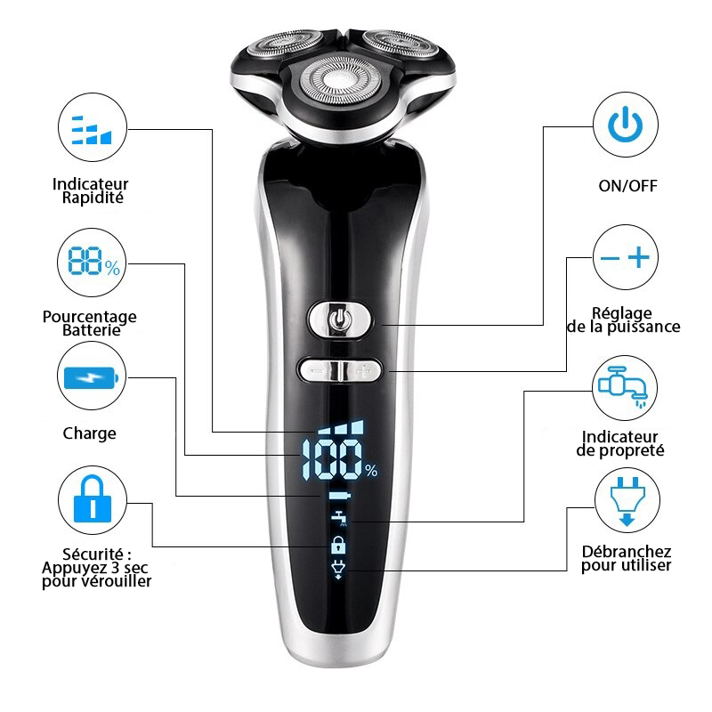 Tondeuse multifonction 4 en 1
