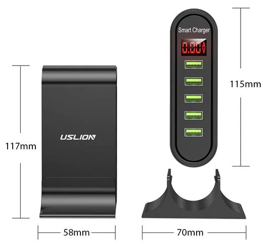Hub USB 5 Ports