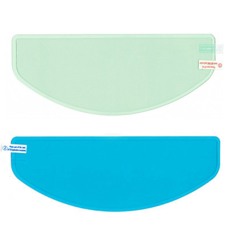 Lot de 2 Filtres Anti Buée + Anti Pluie Visière de Casque