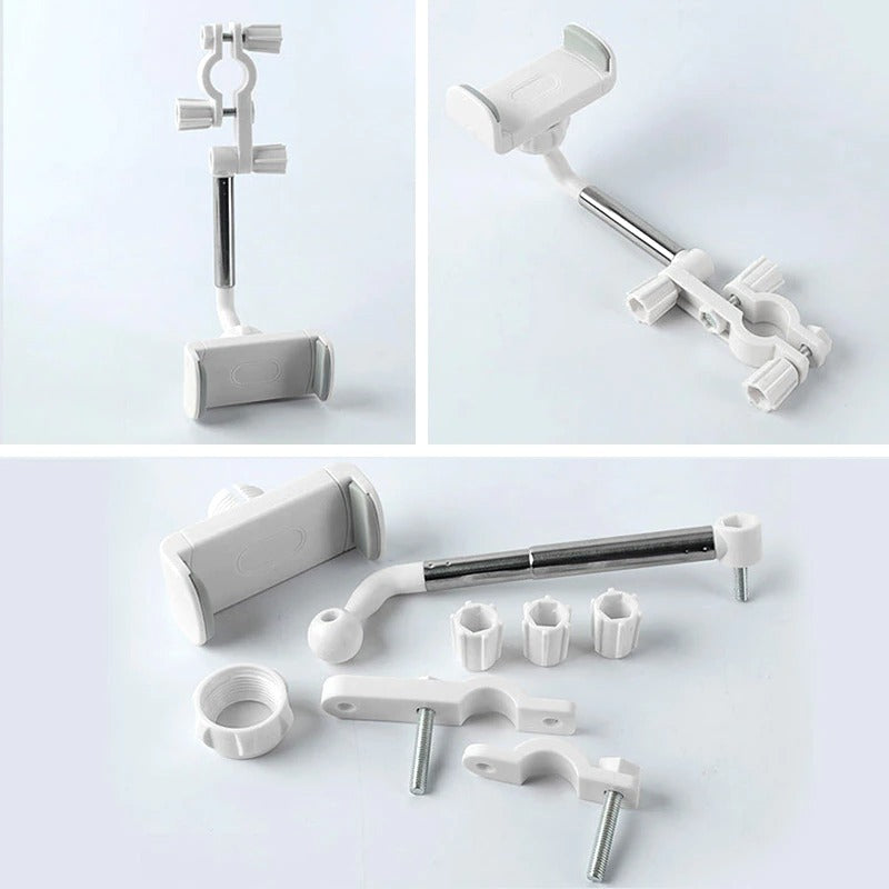 Support smartphone retroviseur