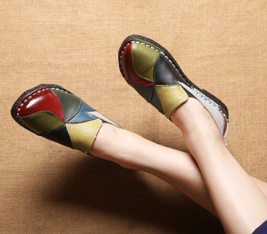 Mocassins en Cuir