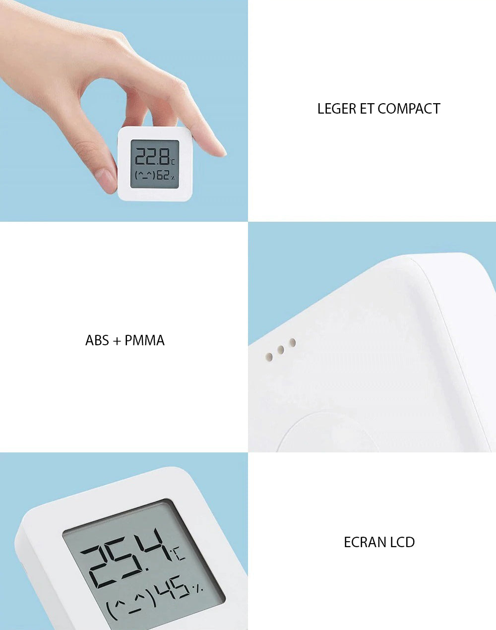 TOP VENTES I Thermomètre Numérique Connecté - 1 Acheté = 1 Offert