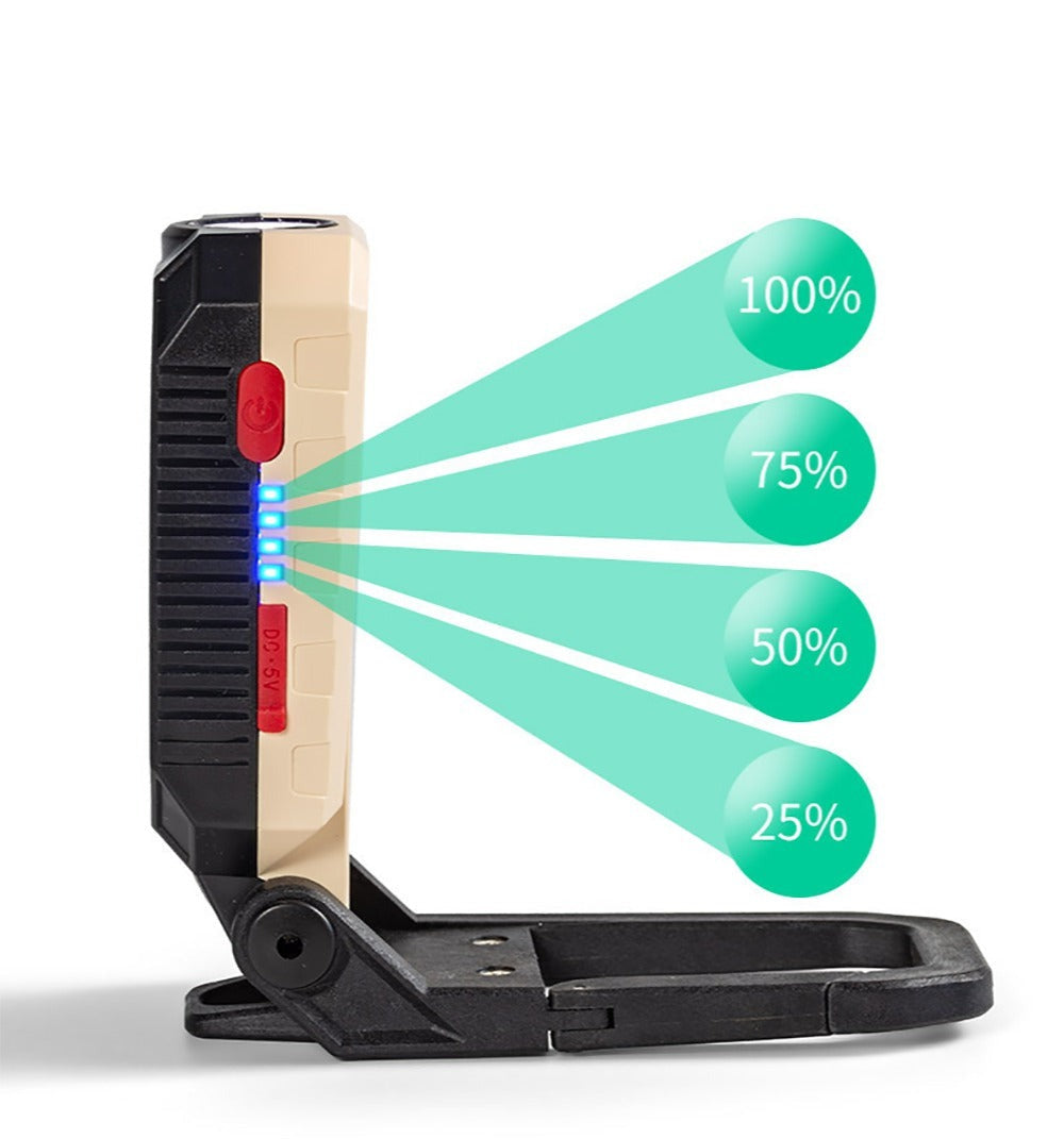 Lampe de Poche Pliable Magnétique