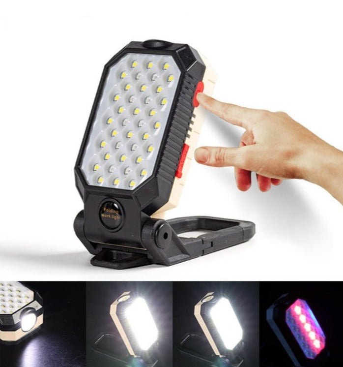 Lampe de Poche Pliable Magnétique