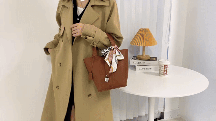 Sac à main en Cuir PU DIY couture à la main