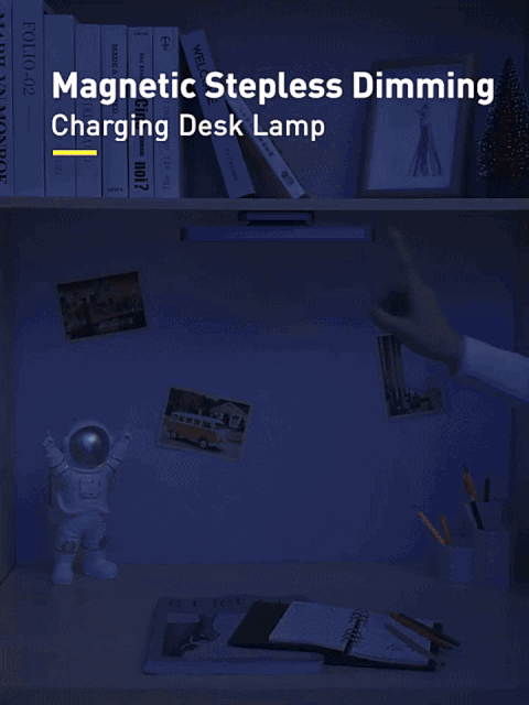 Lampe LED Magnétique 3 Couleurs - 2500mAh