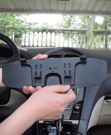Rétroviseur intérieur Grand Angle Anti-Éblouissement