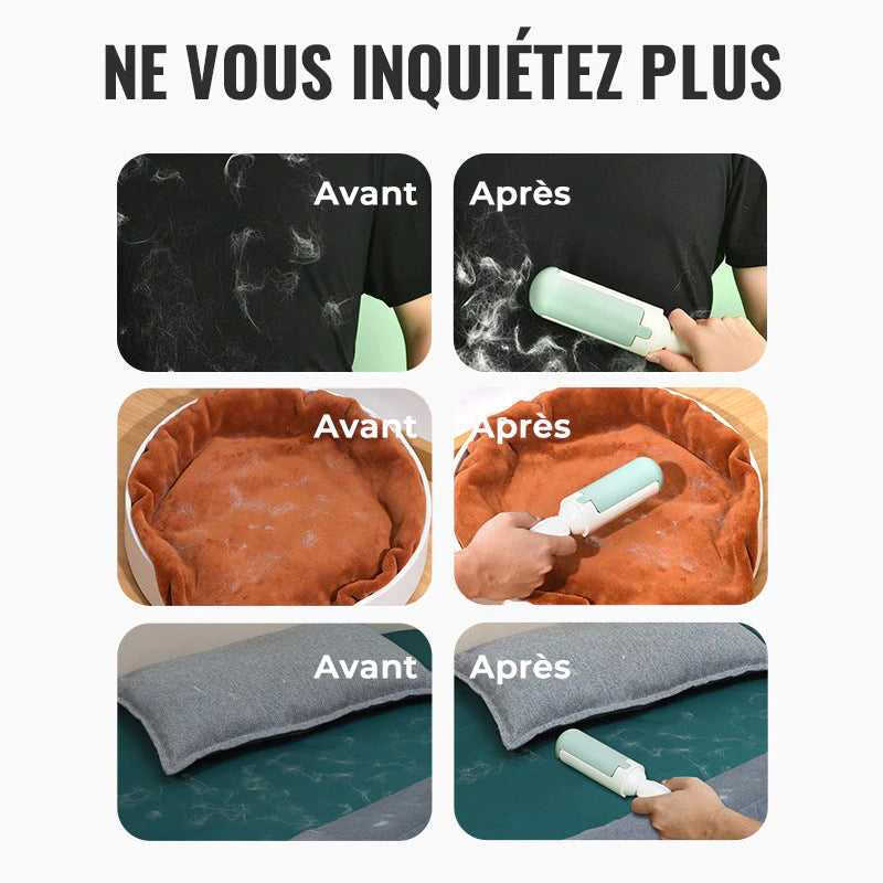 Brosse Adhésive Réutilisable Anti Poils