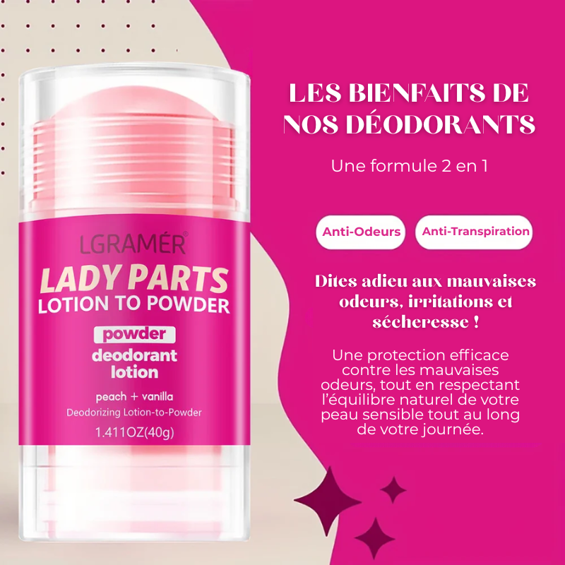 Déodorant pour Parties Intimes Anti-Mauvaises Odeurs