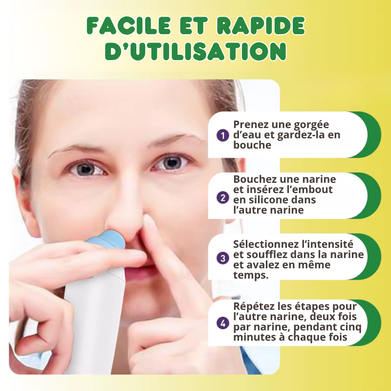 Dispositif Électrique Soulagement Pression et Acouphènes