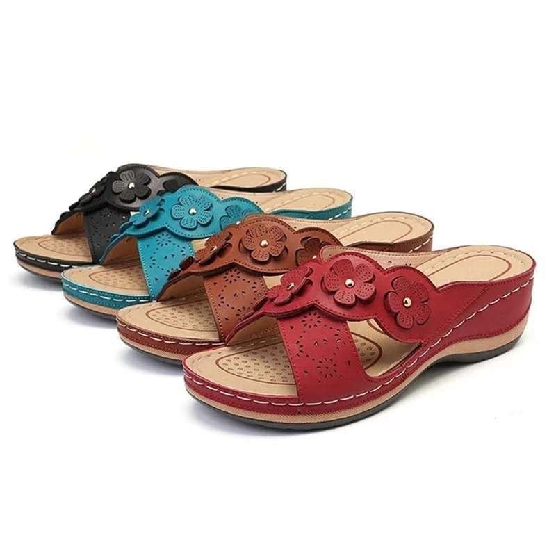 Sandales à Fleurs