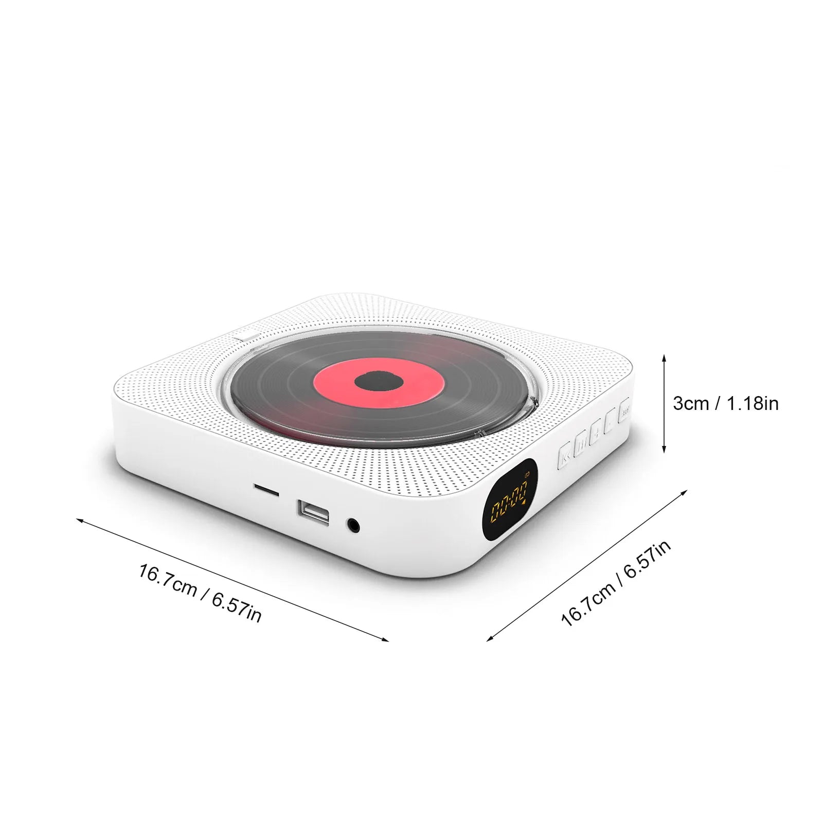 Lecteur de CD Musique 2 en 2 - Bluetooth
