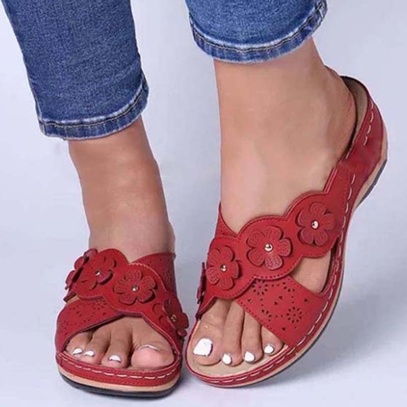 Sandales à Fleurs