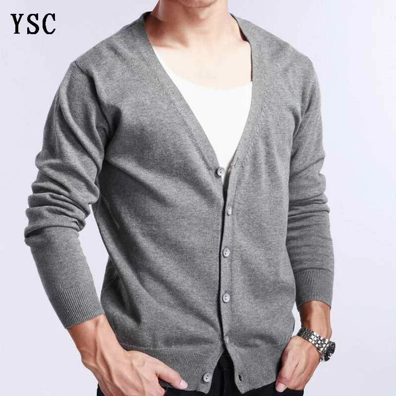 Cardigan en tricot pour Homme - 10 Couleurs