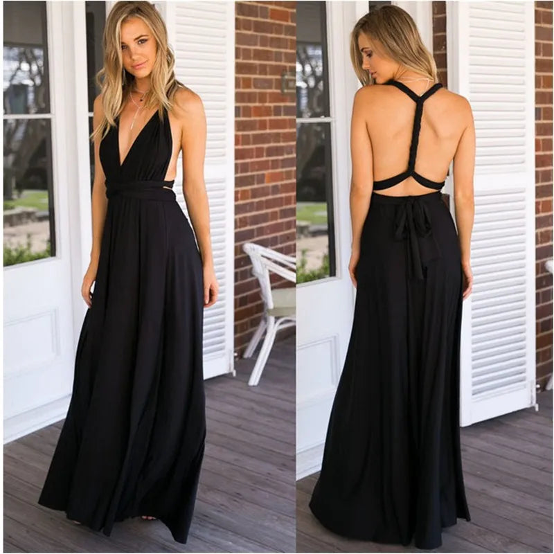 Robe Multipostions Longue de Cérémonie