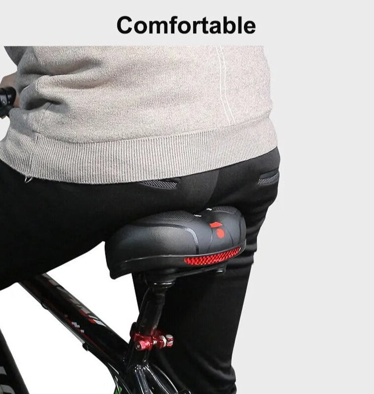 Selle de vélo Confort extrême avec feu arrière intégré