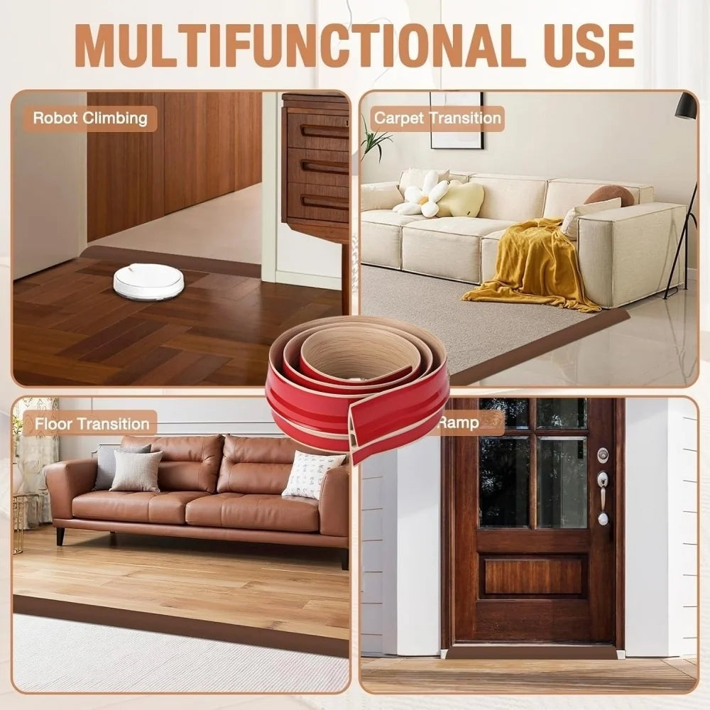 Bande Auto-adhésive de Seuil en PVC - 2M