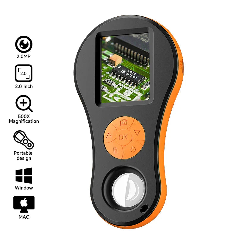 Loupe Numérique Portative IPS 2.0 1080P 500X