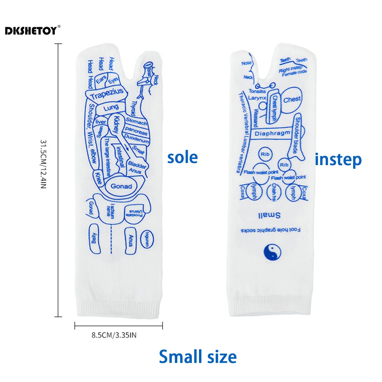 Chaussettes de Réflexologie Plantaire - Accessoires OFFERTS