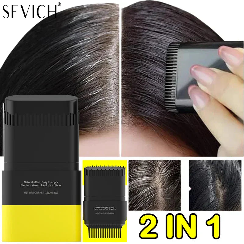Stick Retouche Capillaire Anti-Cheveux Blancs & Racines - 1 ACHETÉ = 1 OFFERT