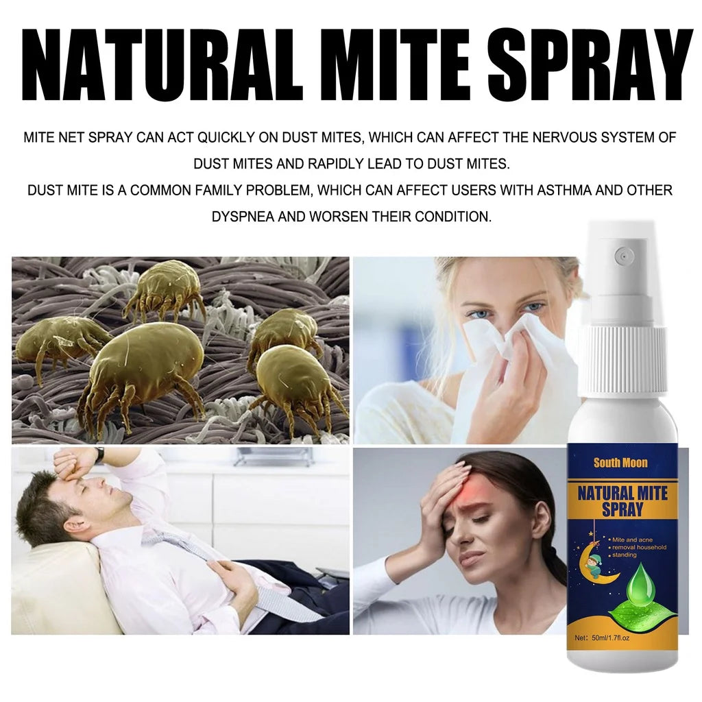 Spray Anti-Acariens pour Maison – Literie, Matelas, Canapé et Textiles