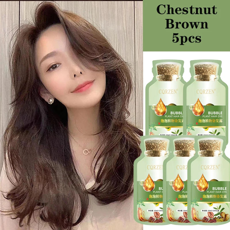 5x Shampoings colorants naturels
