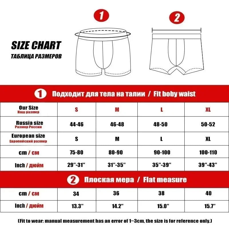 Lot de 3 Boxers Homme en Coton et Élasthanne – Doux, Respirants et Sans Couture