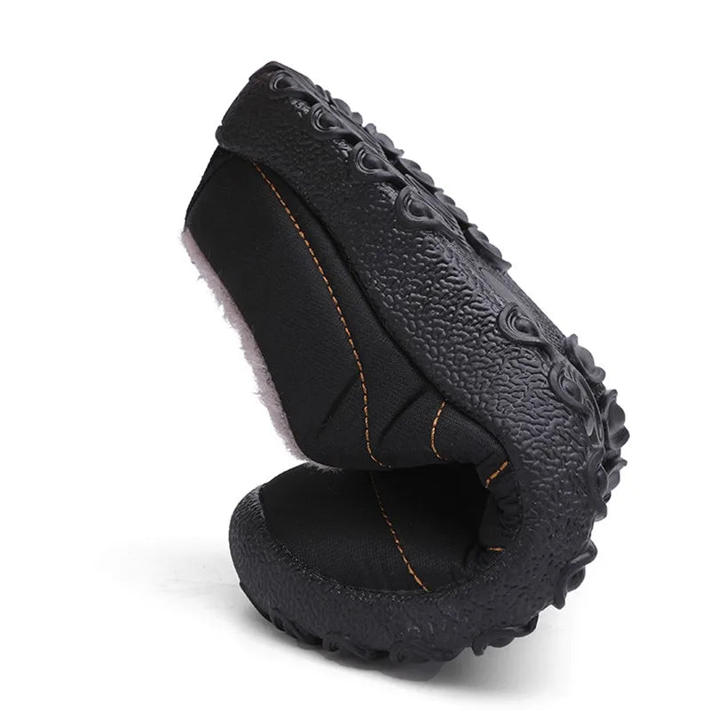 Pantoufles Mixtes d'hiver imperméables intérieur polaire